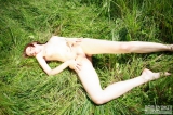 Teen Poses Outdoors