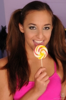 The sweeter-than-honey young beauty,