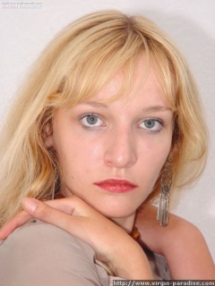 Innocent looking virgin blonde - N