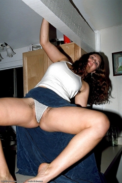 Hairy Armpits Lesbians in Kitchen - N
