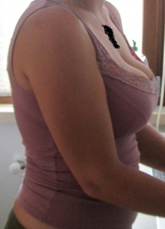 Reggiseno della mia ragazza con seno grande - N