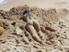 Beautiful Asses on the Beach 4 By Voyeur TROC - N