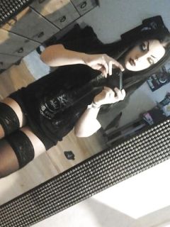 Photo fille goth sexy 6 - N