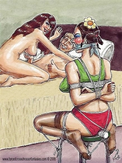 Crossdresser BDSM Cartoons 3 - N