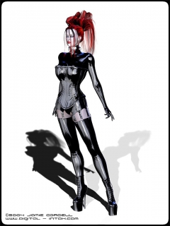 3d Fetish and Latex Babes Part 3 - N
