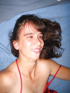 Exposed Wife--Jill Deepthroat and Facial - N