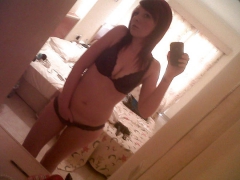 Redhead british teen - nude selfies - N