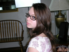Glasses Wearing Amateur Teen Models Nude - N