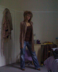 Her parents dont know what she gets up to when they are out - N