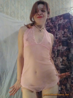 Hot redhead wife love's lingerie - N