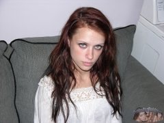 Redhead Spreading Nude - N