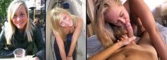 Your girlfriend before and after, dressed and undressed - N