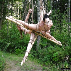 Female Slaves hanging in the air - N