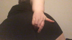Exposed BBW Saggy Tits - N