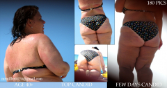 BBW and SSBBW beach voyeur (My work) - N