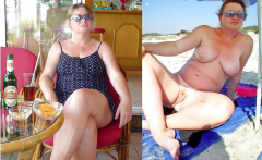 granny shows pussy - N