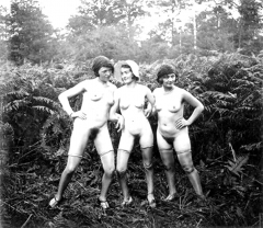 Pretty women. Hairy pussy. Retro. 3 - N