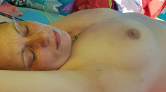My Tits on Nude Beach - N