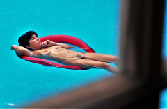 Angela Naked For Her Neighbors - N