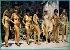 Retro. Hairy pussy. Sexy woman. 2 - N