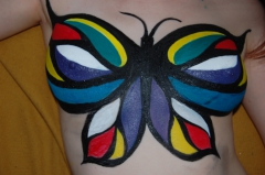 0.0 my sexy best friend painting her tits - N