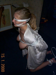 Blindfolded Bondage Babes - N
