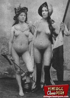 Antique pin babes 1 - N