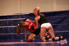 A rookie fighter, Leyla - N