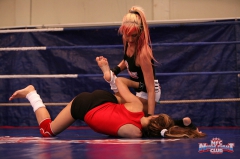 A rookie fighter, Leyla - N