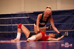 A rookie fighter, Leyla - N