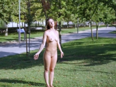 flashingemma-walking-completely-naked-madrid-sign-public