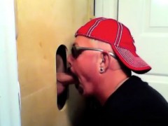 Two Buddies Get a Gloryhole Suck Off