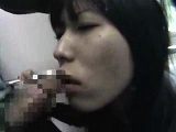 Charming Japanese girl puts her amazing blowjob abilities i