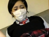 Japanese Teen In Uniform Banged Sideways