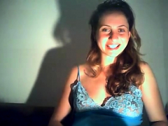 preggo girl in webcam