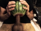 Fucking a Watermelon