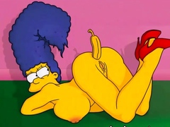 Marge Simpson anal sexwife