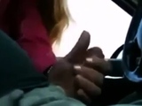 Handjob Through The Car Window