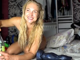 Blonde Teen Solo Masturbation