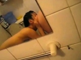 Korean Amateur GF Fuck Shower BJ