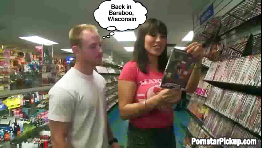 Ava Visits And Adult Video Store at DrTuber