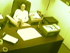 secretary fingering at office