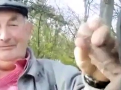 Grandpa in park