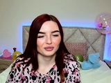 Cute redhead babe NicolPot chats on webcam live solo show