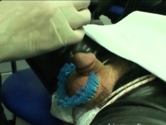 Blonde handjob amateur babe jerking dick