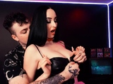 Busty Violet Voss Devours Cock After Intimate Blowjob