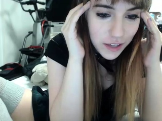 Cute blonde amateur webcam teen masturbating