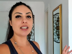 Hottest brunette solo webcam masturbation 2