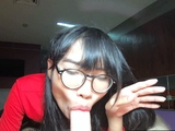 Cute Thai femboy teen intern BJ and anal