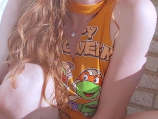 Webcam Teen masturbates and pretends you came in her mouth